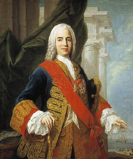 Portrait of Marquis of Ensenada, Jacopo Amigoni